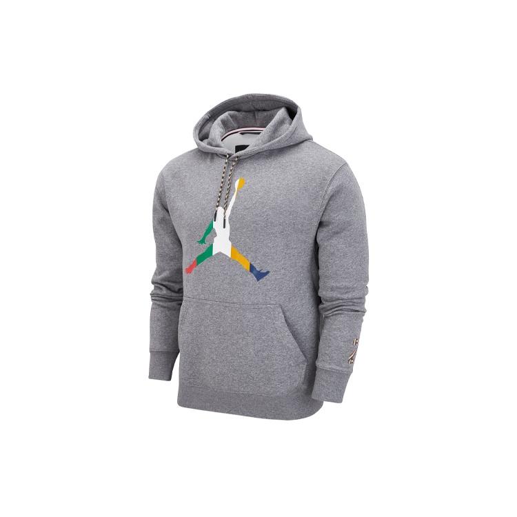 Air Jordan Multi-Color Large Logo Printing Gray Men s DN1471-091 S