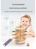 Early Education Wooden Pick-Up Sticks: 3-in-1 Color Recognition, Parent-Child Interaction, and Balance Table Game.