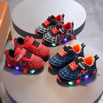 Kinder 2026 Frühling Leuchtende Laufschuhe, Jungen Weiche Sohle, Rutschfest, Atmungsaktiv, Kleinkind Sportschuhe