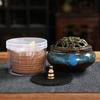 Agarwood Coil & Laoshan Sandalwood Incense Burner for Home, Bathroom, Aromatherapy, and Deodorizing with Mugwort Incense for Buddha Offerings