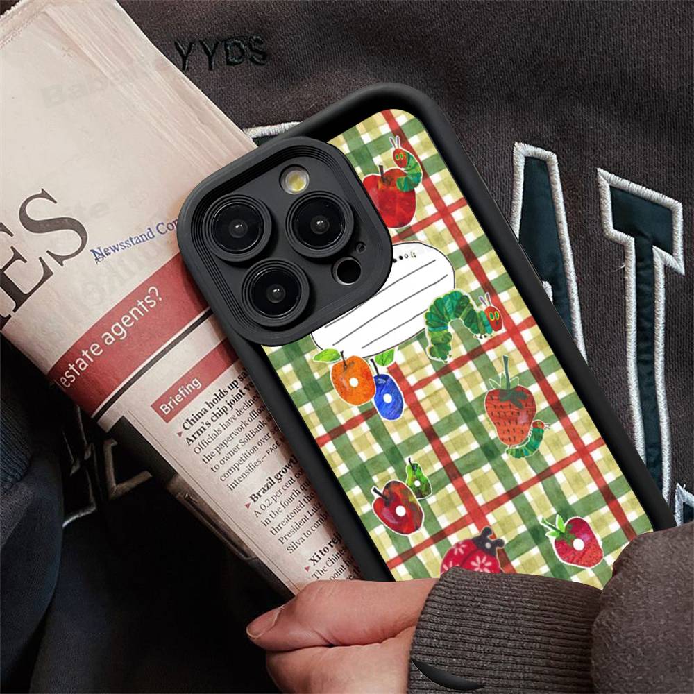 The Very Hungry Caterpillar Phone Case For IPhone 17 16 15 14 Plus 13 12 11 Pro Max Silicone Cover
