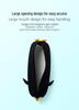 Silicone Penguin Pencil Case: Large Capacity, Waterproof, Portable & Cute Stationery Holder