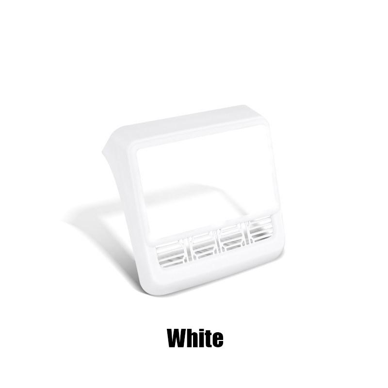 For Tesla Model Y Juniper YL 2025-26 3 Highland 2024-25 Silicone Rear Screen Air Outlet Cover Waterproof Decor Accessories