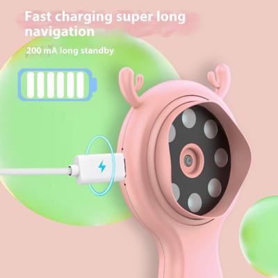 Children Microscope 500X Magnification 2Inch Color Display Screen Easy Focuses For Nature Observation And Discovery