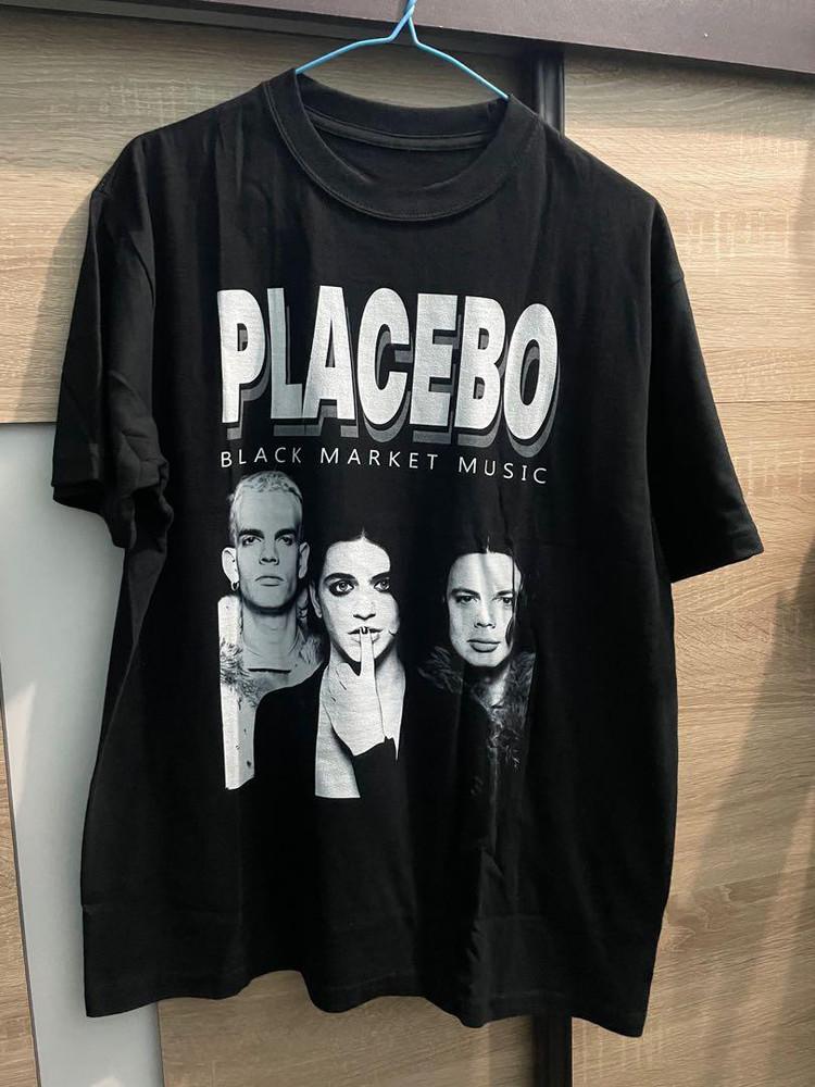 

Black Market Music Placebo band Unisex TShirt All Size S To 5XL 1L672 Unisex T-Shirt XXXXL