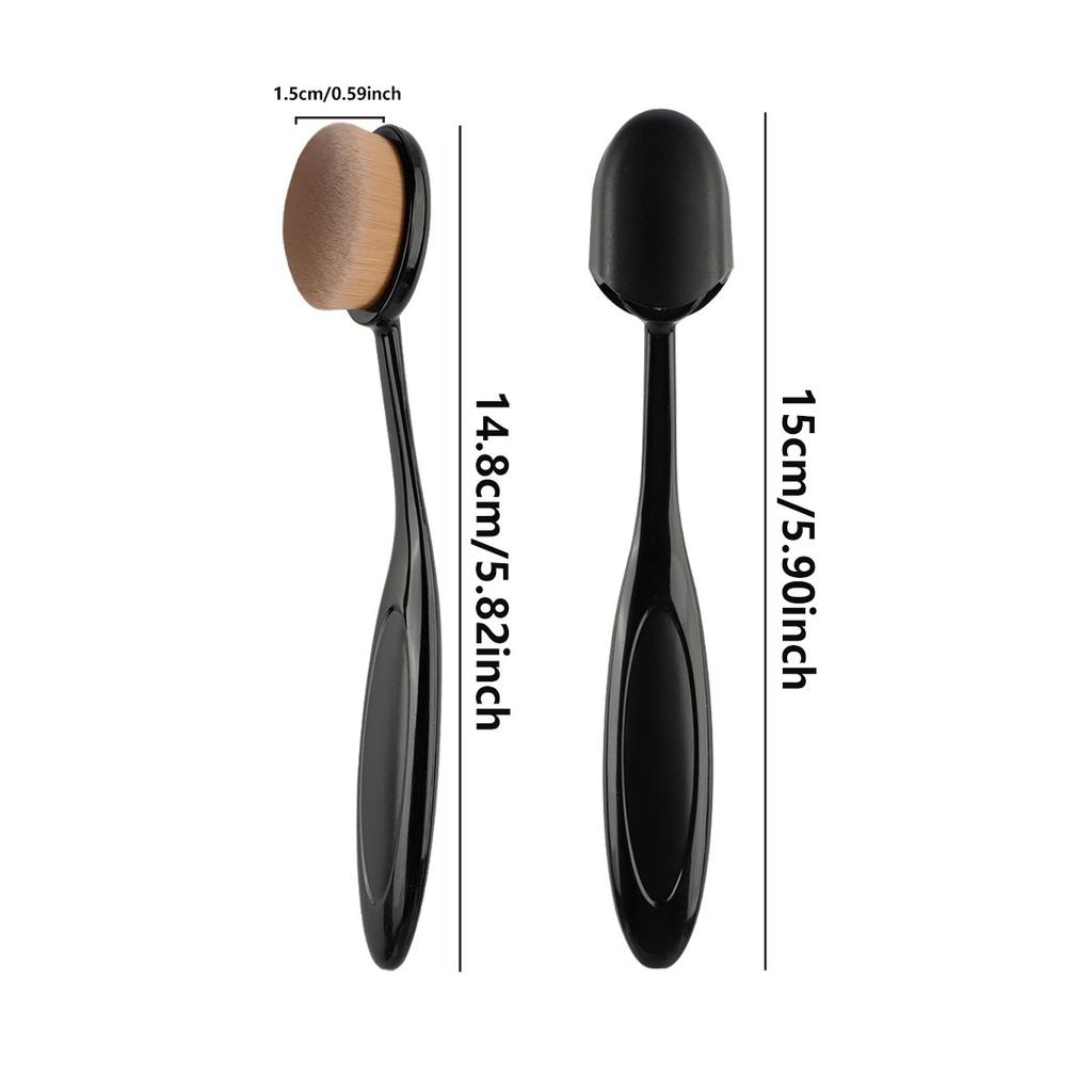 No. 4 toothbrush, makeup brush BB cream, foundation brush, bendable, no powder, no trace base makeup, beauty tool