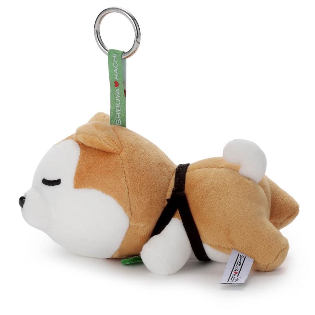 Takara Tomy Arts SHIBUYA HACHI Mochikoro Plush Mascot (ZZZ) Bee, Depth: Approx. 15cm