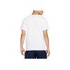 Nike Large Logo Print Crew Neck Casual Short Sleeve T-Shirt Men Tops White DD8406-101