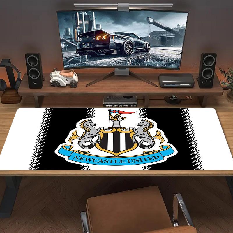 Newcastle United FC Print  Cushion Non-slip Laptop Tablet Big Mousepad XXL Mat Mini PC Playmat With Lock Edge