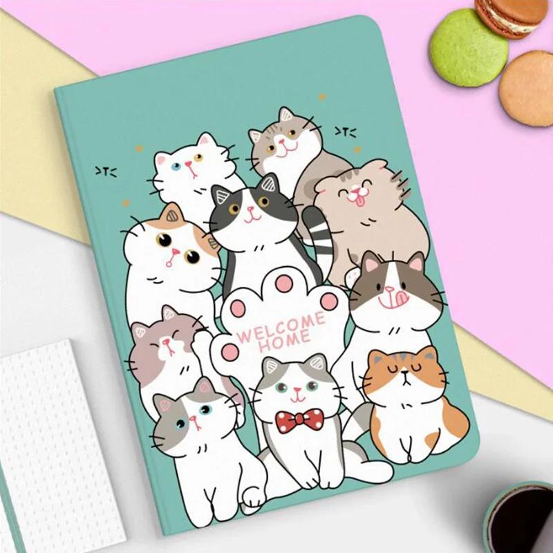 Pour Housse de Tablette Samsung Galaxy Tab A8 Magnétique Dos Souple en TPU Pour Samsung Tab A8 10.5 SM-X200 /SM-X205 Housse Enfant Dessin Animé Tab A8 2021
