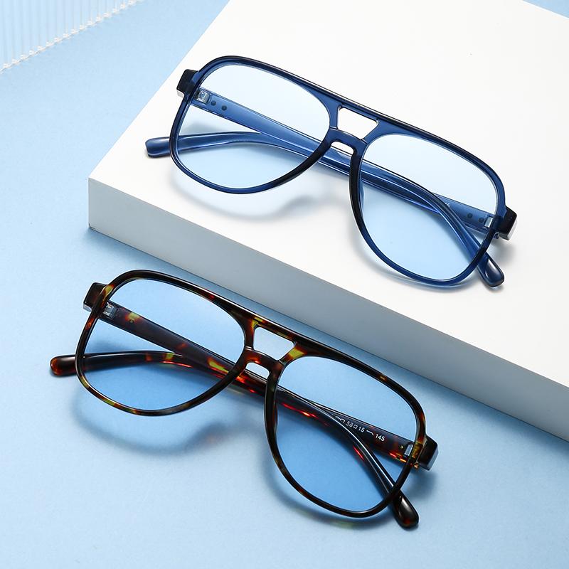 1/4pcs Double Bridge Square Simple Sunglasses Classic Square Outdoor UV Protection Driving Eyewear Brand Shades Women Eyewear