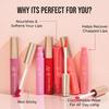 INSIGHT Peptide Infused Lip Oil | Glossy Finish | Sheer Coverage | Infused With Ginger Seed Oil | Hydrated & Plump Lips| Long-Lasting |Strawberry C