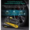 Przenośna pompka do opon 150 PSI ze światłem LED - Cyfrowa pompa kompresora powietrza do samochodu, motocykla, roweru - Półautomatyczna, trwały materiał ABS