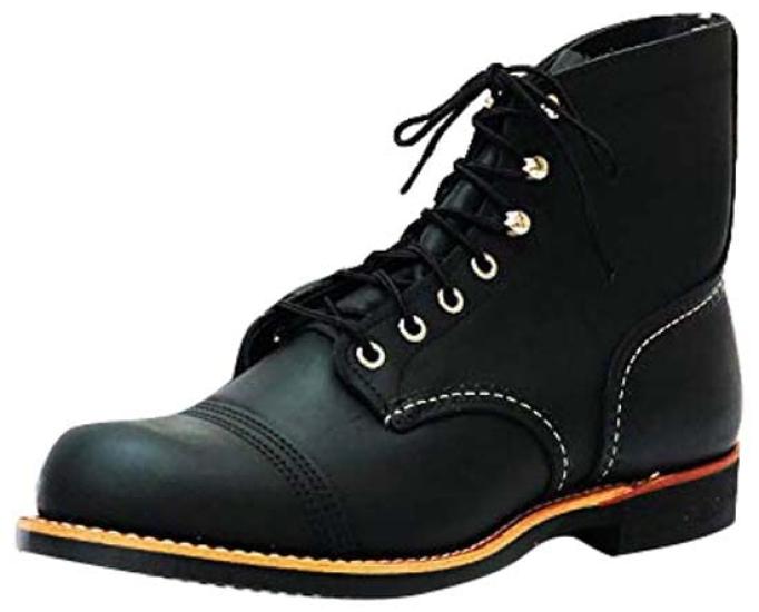 

REDWING Iron Ranger Iron Ranger Black STYLE Work Boots Leather inches Black Harness (Red Wing) Harness NO.8084 9.5