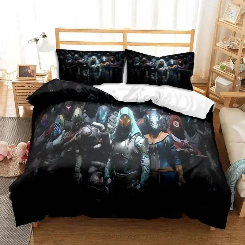 3D Printed Game Destiny Bedding Set Duvet Cover Bedroom Comforter Covers Single Twin King Size Quilt Cover Home Textile