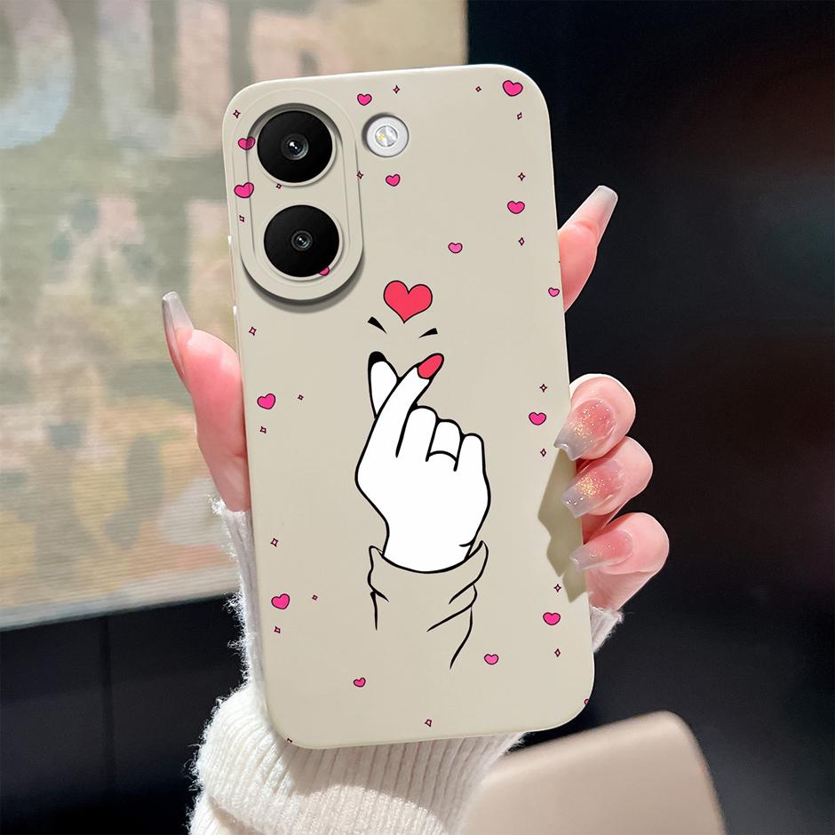 For Xiaomi Poco X8 Pro X8 Pro Max Cases Colorful Love Heart Anti-fall Artistic Protector For PocoX8Pro PocoX8ProMax Back Cover