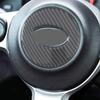 Carbon Fiber Car Steering Wheel Decorative Cover Trim Strips Decal Sticker For Subaru BRZ For Toyota 86 Car Interior