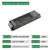 Ultra-thin LED Silent Power Supply, Black Obsidian, 60W-400W, 12V/24V/48V