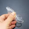 Transparent Tpu Car Key Case For Peugeot 208 308 T9 508 2008 For Citroen C4 For Opel Corsa Crossland X Remote Key Cover Keychain