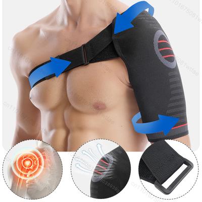 Schulterbandage Professionelle Kompressionsmanschette Gelenkverstauchung Schulterschmerzen Linderung Bursitis Tendinitis Einstellbare Schulterstütze
