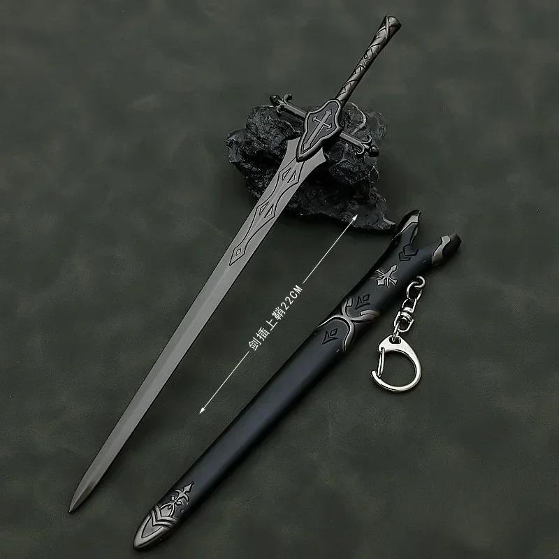 22cm Fate/stay Night Waffe Siegfried Balmunk Dargon Altria Pendragon WaffeMetall Katana Waffe Animation Merchandise Miniatur sammelt