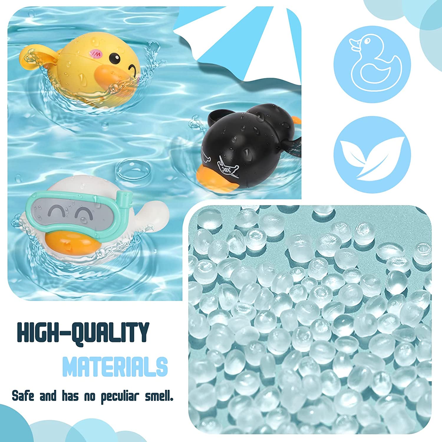 3 упаковки игрушек для ванны — фото 5