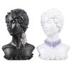 Elegant Jewelry Presentation Stand Mannequin Shaped Earrings and Rings Display Rack Accessory Presentation Stand