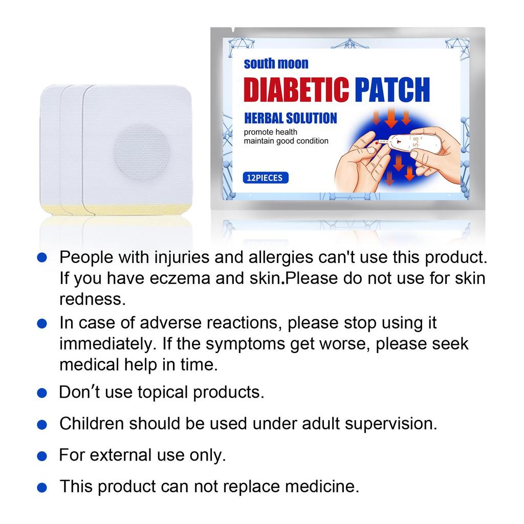 Sugar Relief Patch Body Care Patch for Middle-Aged and Elderly Individuals Relieves Thirst and Prevents High Blood Sugar Personal Health Care Patch