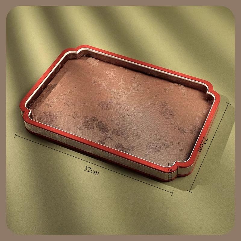 Retro Jewelry Displays Tray Exquisite Bracelet Showcase Pallet Jewelers Necklace Display Salver Counter Live Pictures Props