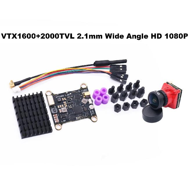 B-CUBE 5.8G VTX 800 1000 1600 2500mW 48CH Input Voltage Video Transmitter Power 25 1000mW For Long Range RC Airplane FPV Drone
