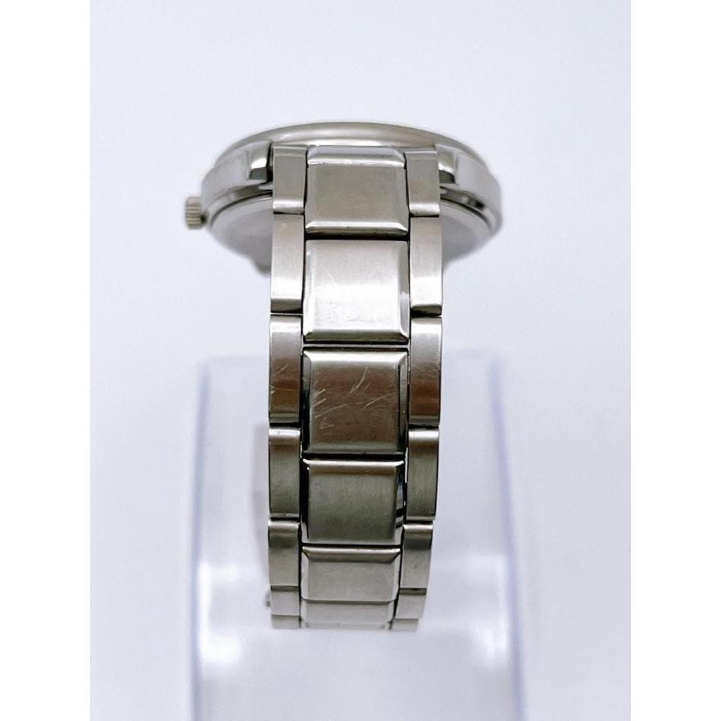 Used ALBA Alba Watch Working Item V158-0AX0 White Cleaned