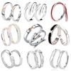 Open Couple Ring Silver Wedding Qixi Festival Valentine's Day Ring Wedding Pair Wedding Ring Living One Generation