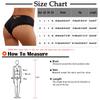 Women's Sexy Panties Color Lace Lace Cross Strap Mid Waist Briefs