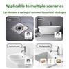 High-speed Pipe Unblocking Bubble Powder Bagged Powerful Dissolving and Quick-cleaning Kitchen, Toilet and Sewer Grease Cleaner
