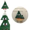 Plush Christmas Tree Ornament Cushion With Snowtop Design For Festive Decor And Gift Giving