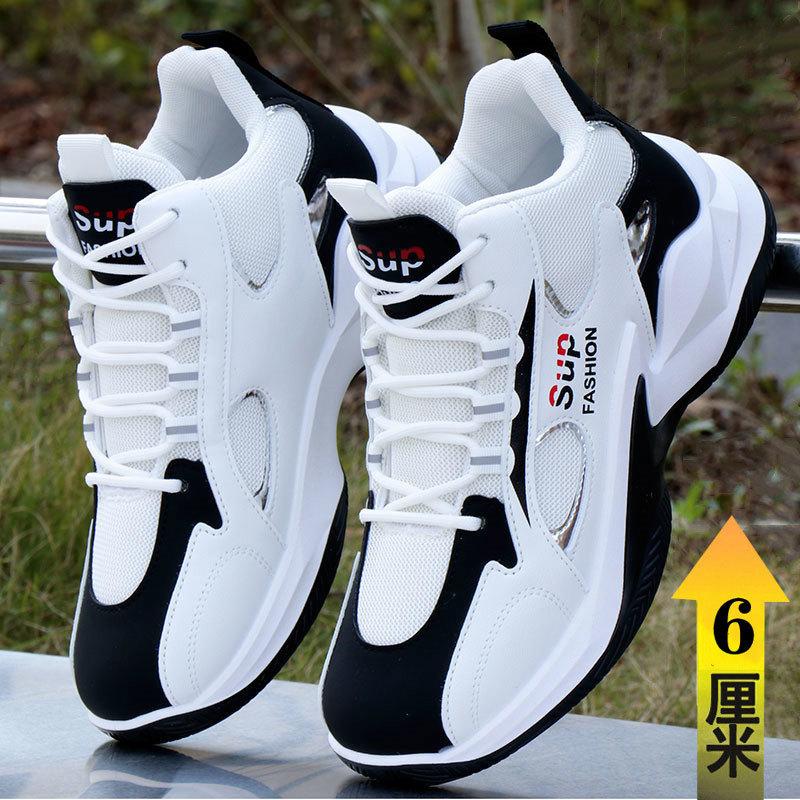 Basketball shoes men's shoes 2026 spring and summer new men's mid-top shoes mesh breathable non-slip student versatile sports shoes