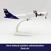 Airplane Models 1/400 Scale 20cm Air FEDEX Airways ATR Model Planes Diecast Metal Toys Aviation W Wheels Landing Gears
