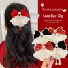 Child's Big Bow Hairpin: Cute Baby Girl's Head Clip for New Year