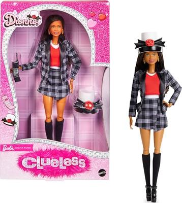 Barbie Clueless Dionne 30 Aniversario Signature Muñeca/Casa para Vestir para Juego de Simulación, Edades 6 y Más, Negro, JBJ47