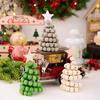 1PC New Christmas Decoration Creative Nordic Style Wooden Christmas Tree Desktop Ornament