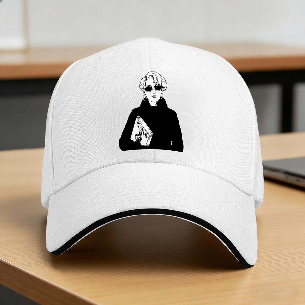 Not a question Devil Wears Poster Miranda Baseball Cap Unisex Print Hip Hop Hats Summer Fitted Retro Hiking Fishing Baseball Caps