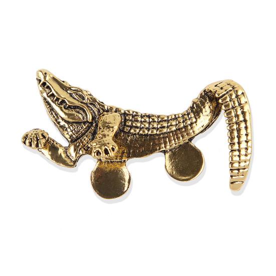 Unisex Brosche Tiger Krake Tier Design Anzug Revers Hemden Anstecknadel Handtaschenanhänger Brosche Party Outfit Accessoire