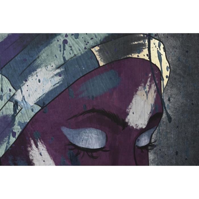 Tableau encadré - Colonial Africaine - 83 x 4,5 x 123 cm - 2 unités - Décoration murale - Ethnique