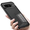 For Google Pixel 9/Pixel 9 Pro Matte Case Aluminium Alloy+PC Phone Cover Pop-Up Snap Lock