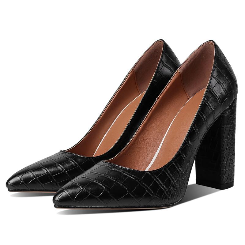 Fashion High Heels Shoes Woman Pointed Blue Black Red Heeled Pumps Party Wedding Shoes Office Dress Pumps Female 2025 Point Toe