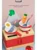 Children's Pretend Kitchen Set: Cutting Veggies, Cooking, Rice, and Fruit for Boys & Girls - Simulation Utensils Included