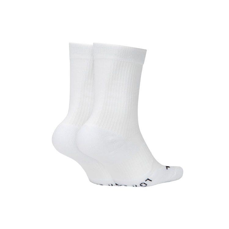 Nike Court Multiplier Cushioned Tennis Crew Socks 2 Pairs SK0118-100