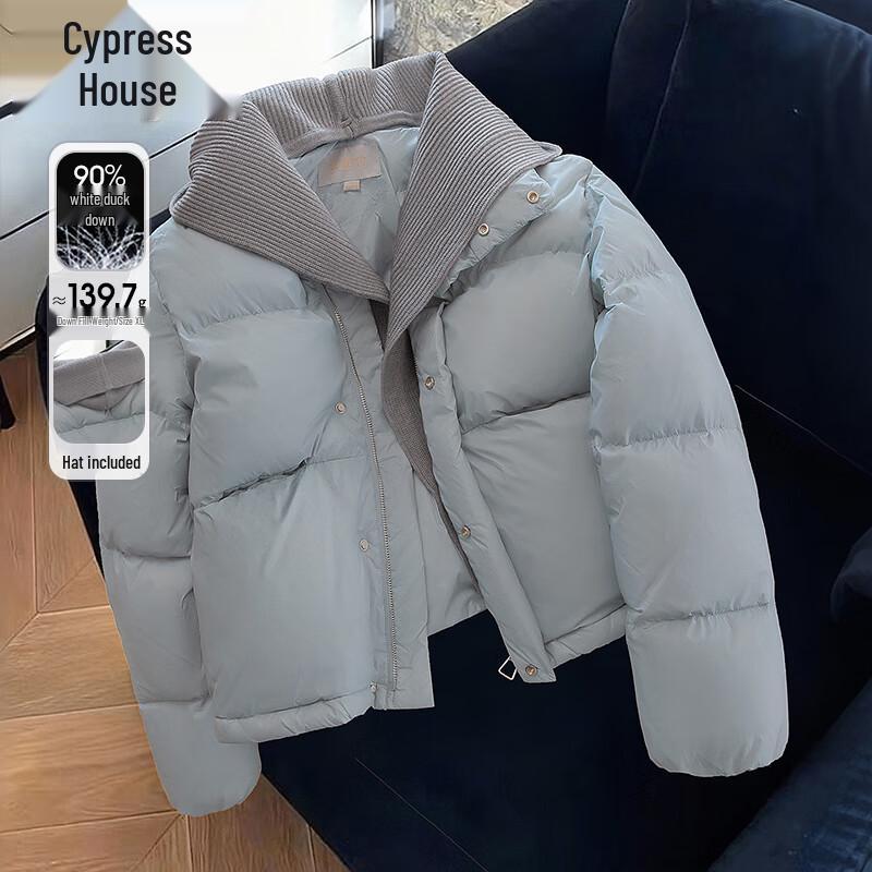 

Жіноча зимова куртка-пуховик Syburshe 2025 з капюшоном, 90% пуху XL