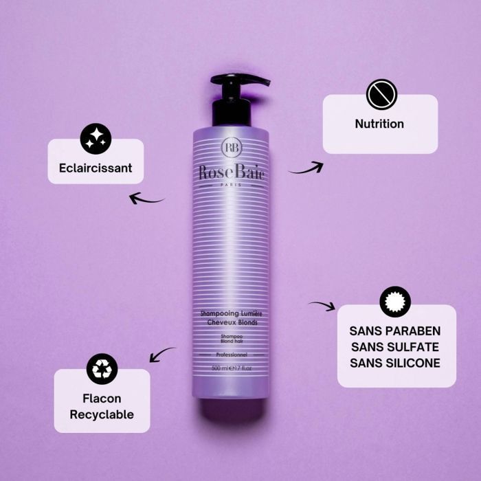 Kit ROSE BAIE Spécial Blonde Et Blancs a La Kératine