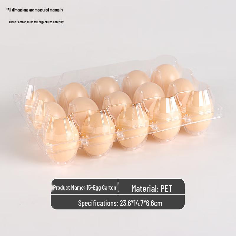 Yinmei Disposable Transparent Plastic Egg Trays